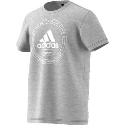Adidas T-Shirt Adi Emblem Grijs