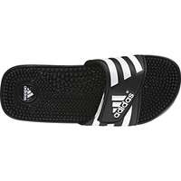 Adidas Adissage Slipper zwart wit