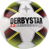 Derbystar Voetbal Brillant S-Light Wit rood geel 1123