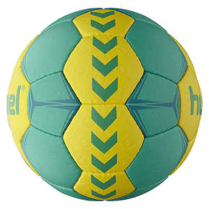 Hummel Ballen Elite handbal neongeel neon donker groen