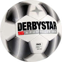 Derbystar Voetbal Apus Pro TT wit/zwart