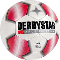 Derbystar Voetbal Apus Pro TT wit/rood