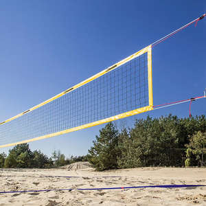 Gameballs Beachvolleybal Set Pro Plus stationair