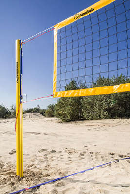 Gameballs Beachvolleybal Set Pro Plus stationair