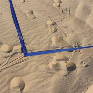 Gameballs Courtline Basic 50 mm 16 x 8 meter
