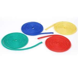 Springtouwen nylon 3 meter - set/4 kleuren