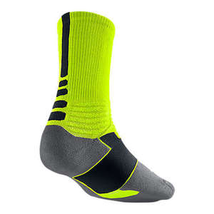 Nike Basketbal Sokken Hyperelite Geel