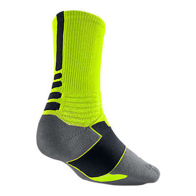 Nike Basketbal Sokken Hyperelite Geel
