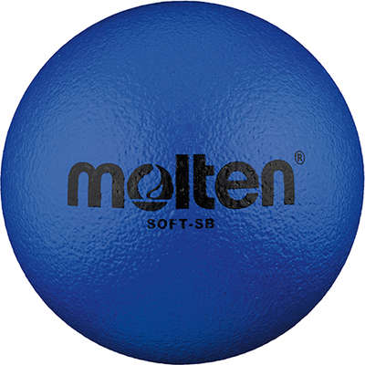 Molten Softbal Soft-SB 130g 180mm blauw