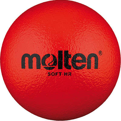 Molten Softbal  Soft-HR 100g 160 mm rood