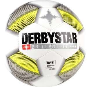 Derbystar Voetbal Brillant TT DB wit grijs geel 1018