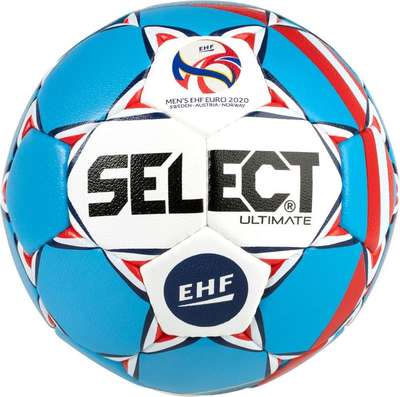 Select Handbal Ultimate EC 2020 Blauw wit maat 2