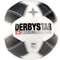 Derbystar voetbal Magic Pro TT wit zwart