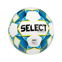 Select Voetbal Numero 10 Wit blauw geel 