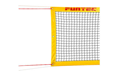 Funtec Beachtennisnet Pro Beach 8,5 m  4,5 cm Maas Vaste Opstelling