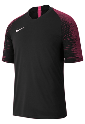 Nike Shirt  DRY STRIKE JSY SS Black-vivid-pink AJ1011-011