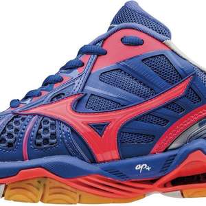 Mizuno Wave Tornado X Women Blauwpaars / roze