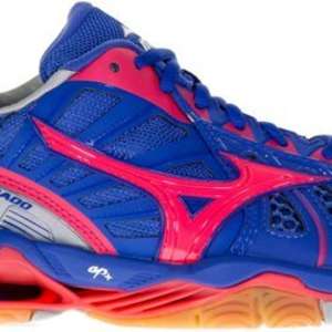 Mizuno Wave Tornado X Women Blauwpaars / roze