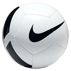 Nike Voetbal PITCH TEAM  wit zwart
