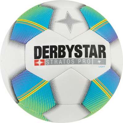 Derbystar Voetbal Stratos Pro Light 10 stuks met gratis ballenzak en pomp