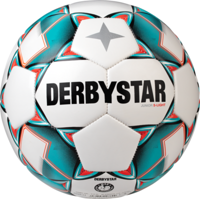 Derbystar Voetbal Junior S-Light V20 wit groen zwart 1722