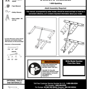 Spalding Extension Bracket Backboard 8406