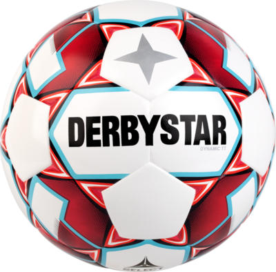 Derbystar Voetbal Dynamic TT V20 Wit rood blauw 1151
