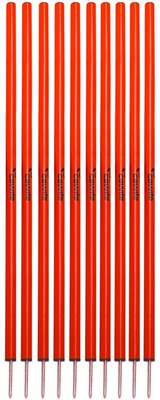 Cawila Slalomstokken L 160 cm 33 mm in Set van 10