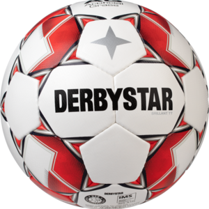 Derbystar Voetbal Brillant TT AG wit rood 1139