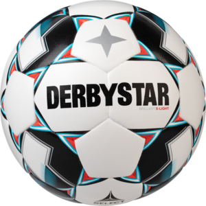 Derbystar Voetbal Brillant S-Light DB V20 wit blauw zwart 1027 