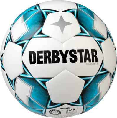 Derbystar Voetbal Brillant TT DB wit blauw zwart 1147