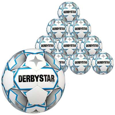 Derbystar Voetbal Jeugd Apus Light V20 1157 10 stuks met gratis ballenzak en pomp