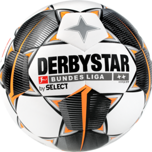 Bundesliga Hyper TT wit zwart oranje maat 5 1856
