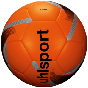 Uhlsport voetbal TEAM fluo-oranje wit zilver 