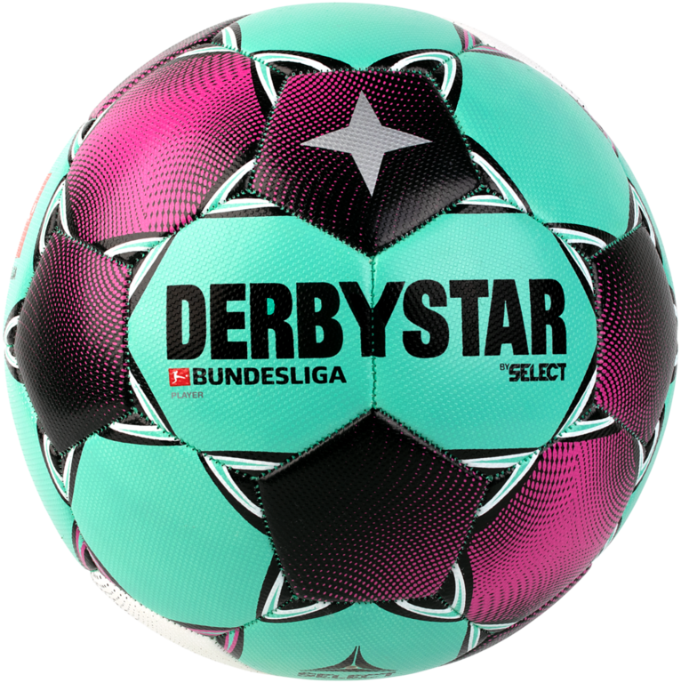 Derbystar Voetbal Bundesliga Player Groen roze wit 1320