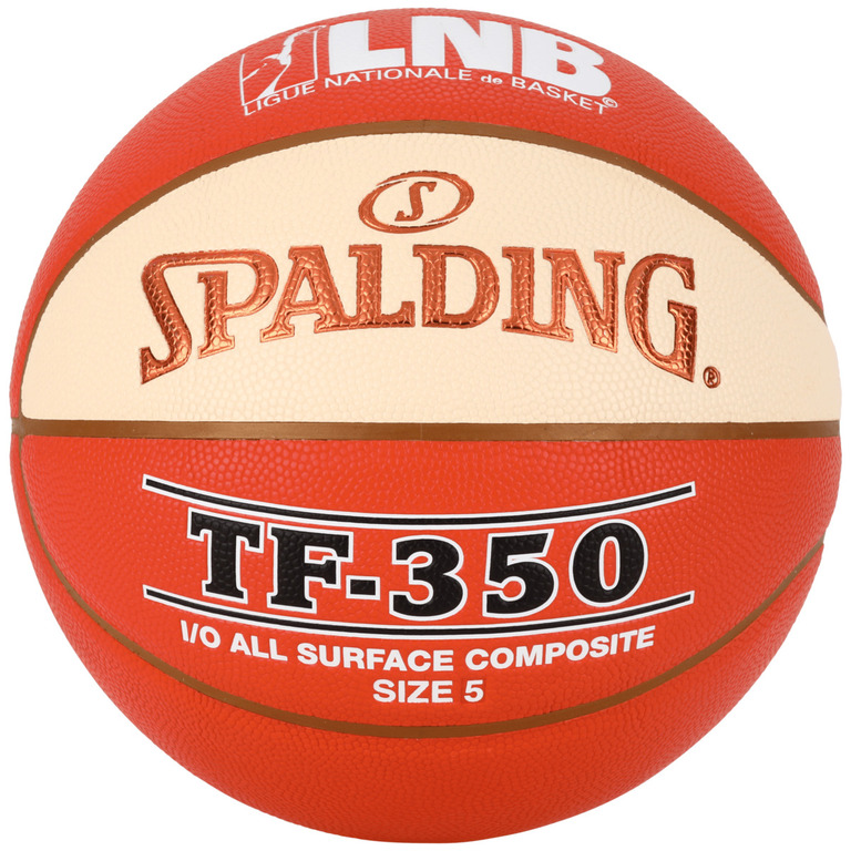 Spalding basketbal LNB TF350 Oranje wit maat 5