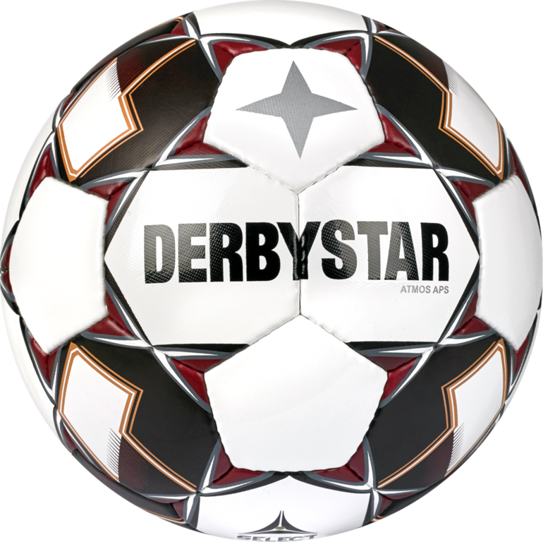 Derbystar Voetbal ATMOS APS V22 1105 wit zwart rood