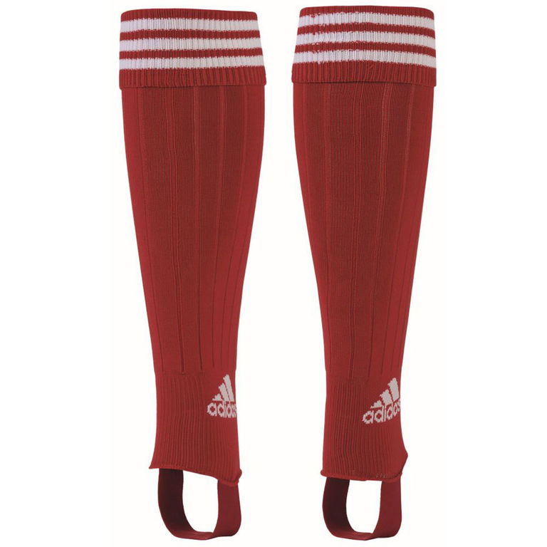 adidas 3-Stripes Stirrup Kousen, Rood, 43-45, Male, Football-soccer