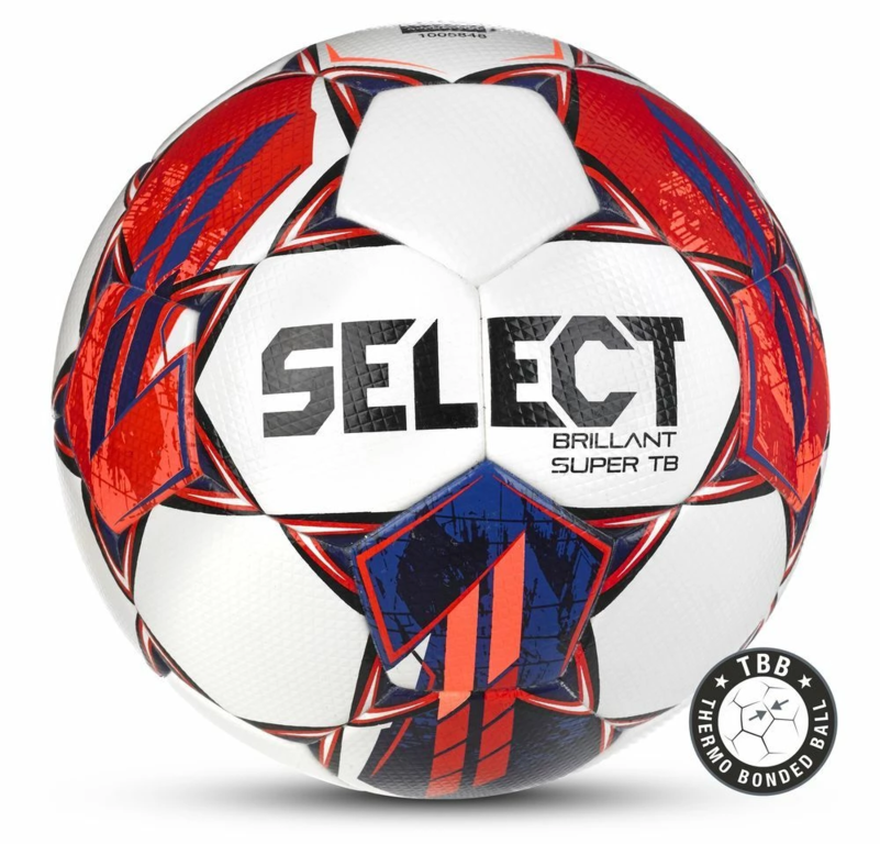 Select Brillant Super Tb V23 Wedstrijdbal - Wit | Maat: 5