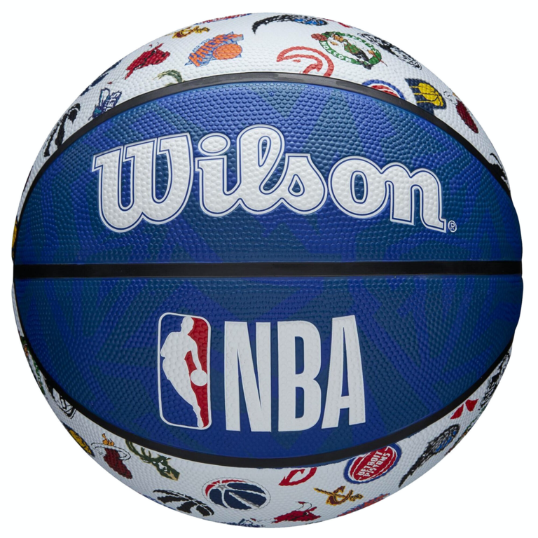 Wilson Basketbal NBA All Team Tribute Wit Rood Blauw afbeelding