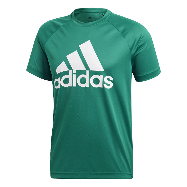 NU 20% KORTING: adidas Performance functioneel shirt D2M TEE LOGO