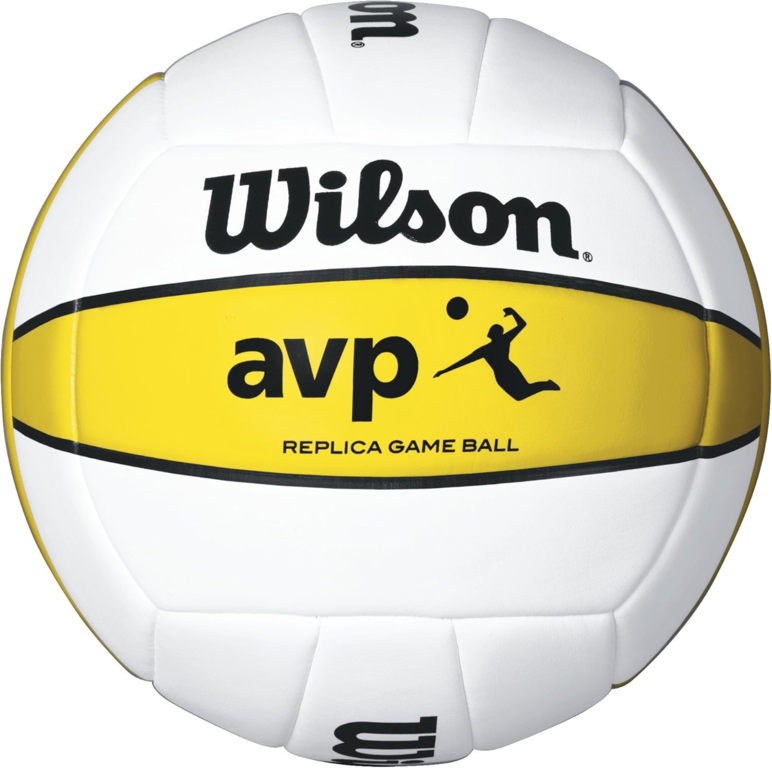 Wilson AVP Volleybal Wit/Geel afbeelding