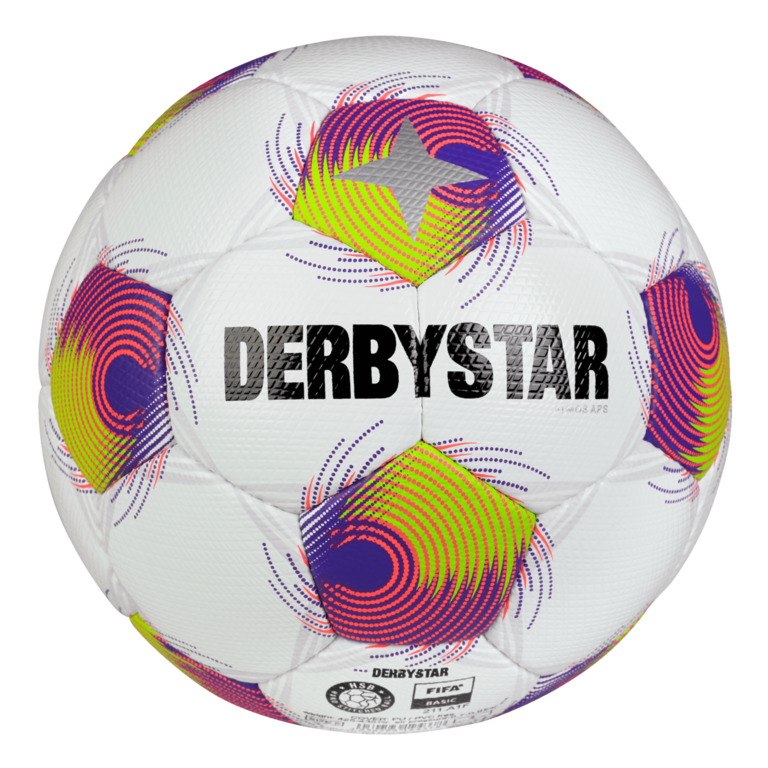 Derbystar Voetbal Atmos APS Wit Rood Groen V25 1480
