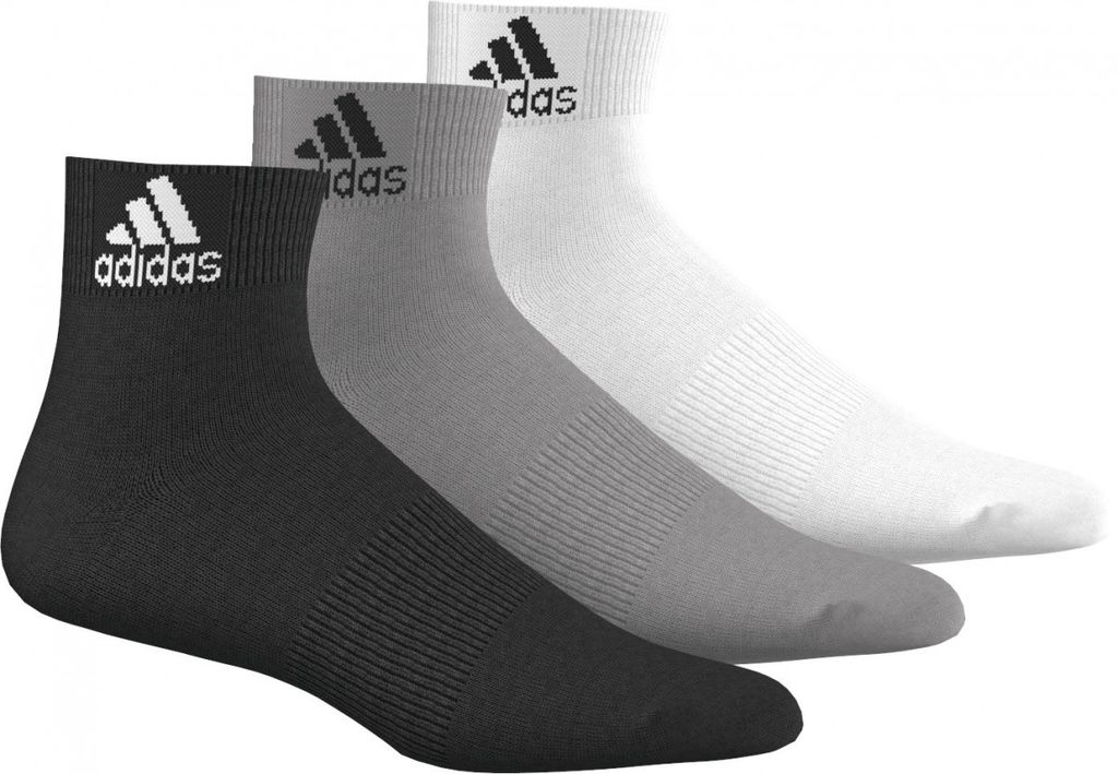 Adidas Performance Ankle Thin Trainingssokken 3 Paar XL