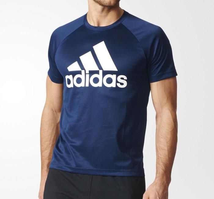 NU 21% KORTING: adidas Performance functioneel shirt D2M TEE LOGO