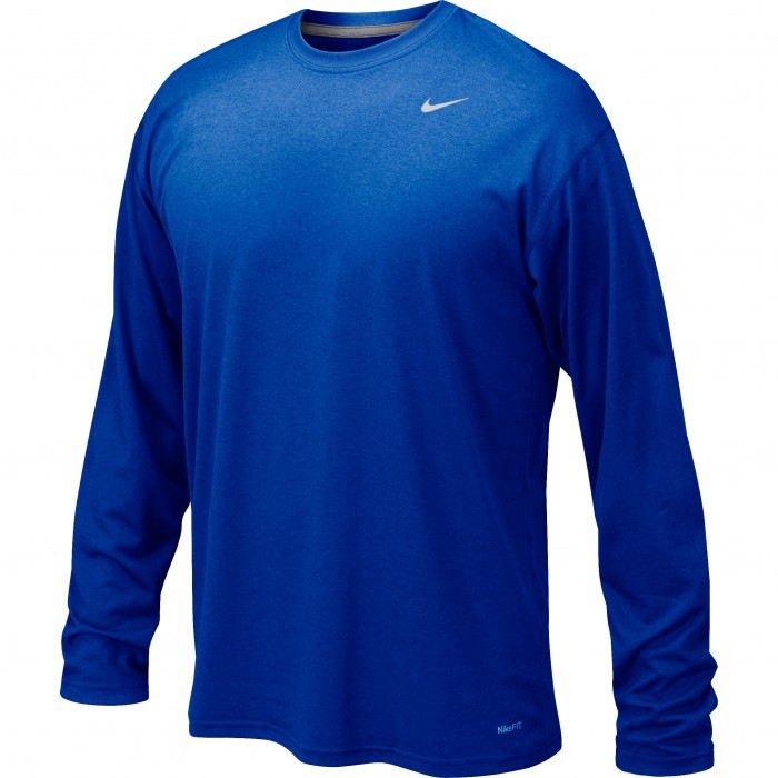 Nike Youth Legend Boy's Long-Sleeve T-Shirt Royal