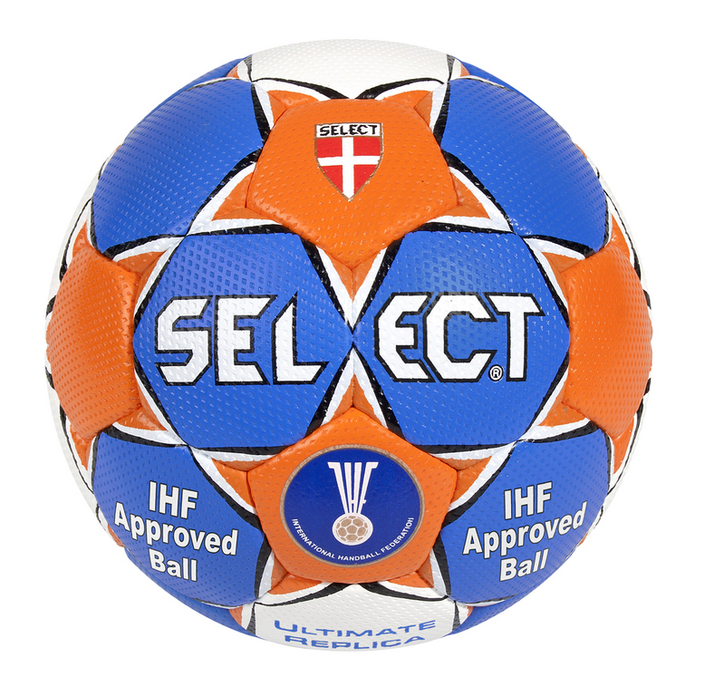 Handbal replica Ultimate maat 2-3 blauw oranje