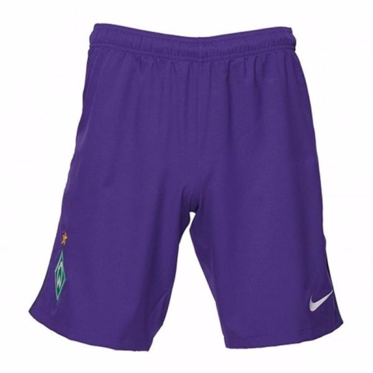 Nike SV Werder Bremen Away Short Jeugd 16-17 paars