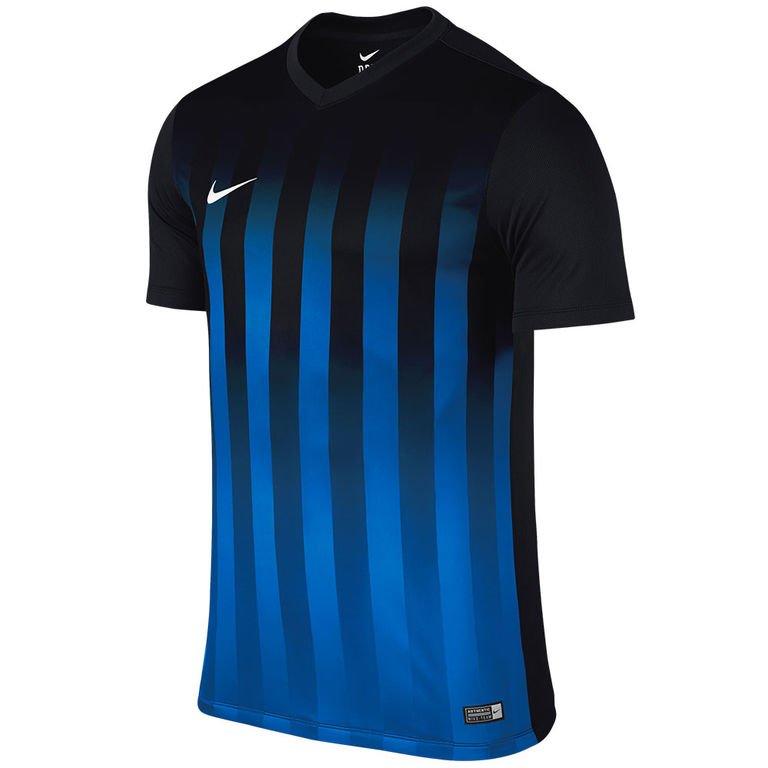 Nike Striped Divisie Ii Jersey Blackblue nike kopen in de aanbieding