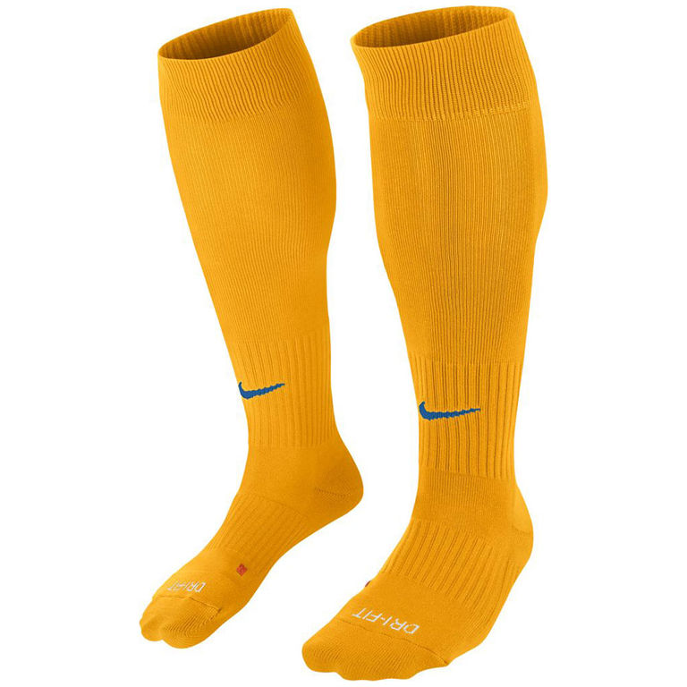Nike Classic II Sock geel-blauw